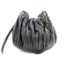 Miu Miu Shopping Pelle Nera