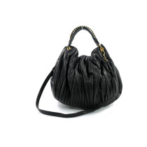 Miu Miu Shopping Pelle Nera