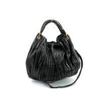 Miu Miu Shopping Pelle Nera
