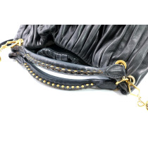 Miu Miu Shopping Pelle Nera
