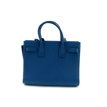 Saint Laurent Sac de Jour Pelle Blu