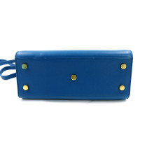 Saint Laurent Sac de Jour Pelle Blu