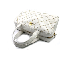 Chanel Shopping Pelle Bianca