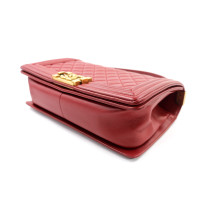 Chanel Boy Pelle Rossa