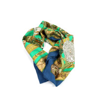 Hermes Foulard Seta Verde e Giallo