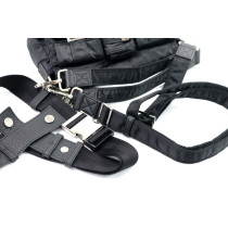 Fendi Baguette MultiPochette Nylon Nero