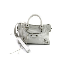 Balenciaga City Mini Pelle Bianca