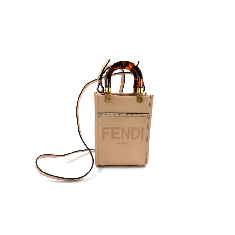 Fendi Sunshine Mini Pelle Cipria