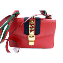 Gucci Silvye Pelle Rossa