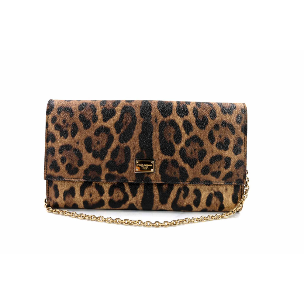 Dolce & Gabbana Pochette Pelle Animalier