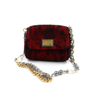 Dolce & Gabbana Pochette Tessuto Bordeaux