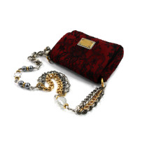 Dolce & Gabbana Pochette Tessuto Bordeaux