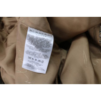 Burberry Cappotto Lana Check Beige