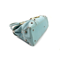 Dolce & Gabbana Shopping Pelle Turchese