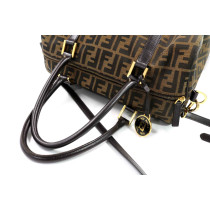 Fendi Bauletto Zucca Marrone