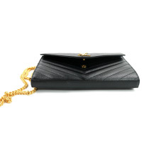 Saint Laurent Cassandre Pelle Nera