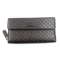 Gucci Portafoglio Pelle Guccissima Nera