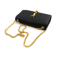 Saint Laurent Kate Tassel Media Pelle Nera