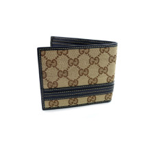 Gucci Portafoglio GG Marrone e Blu