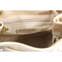 Chanel Zaino Pelle Beige