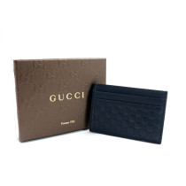 Gucci Portacarte Pelle Blu