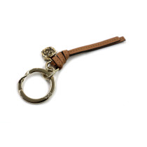 Gucci Portachiavi Pelle Beige