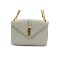 Saint Laurent Envelope Pelle Panna