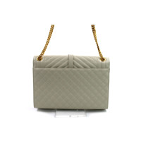 Saint Laurent Envelope Pelle Panna