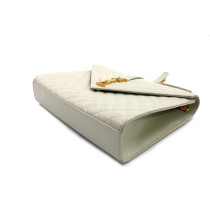 Saint Laurent Envelope Pelle Panna