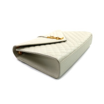Saint Laurent Envelope Pelle Panna