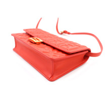 Fendi Wallet on Chain Baguette Pelle Corallo