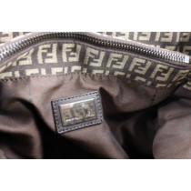 Fendi Tote Bag Vintage Zucchino Marrone