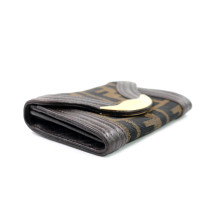 Fendi Portafoglio Zucca Marrone