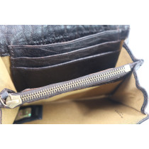 Fendi Portafoglio Zucca Marrone