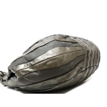 Prada Ardesia Pelle e Tessuto Grigio Antracite