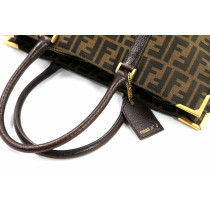 Fendi Shopping Zucca Marrone