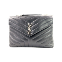 Saint Laurent Lou Lou Pelle Nera