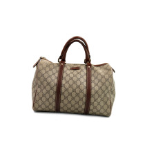 Gucci GG Beige Duffel Bag