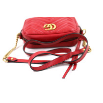 Gucci Marmont Camera Bag Pelle Rossa