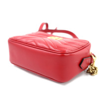 Gucci Marmont Camera Bag Pelle Rossa