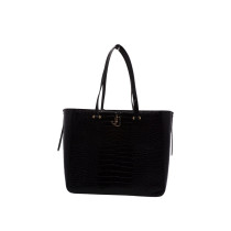 Jimmy Choo Shopping Stampa Cocco Nera