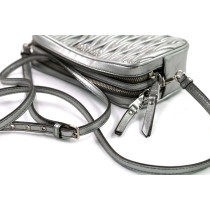 Miu Miu Pochette Pelle Matelassè Cromo