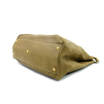 Fendi Peekaboo Pelle Verde Beige