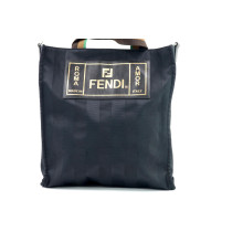 Fendi Tote Bag Nylon Nero