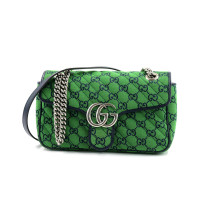 Gucci Marmont Tela GG Verde