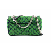 Gucci Marmont Tela GG Verde