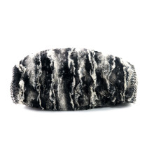 Stella McCartney Falabella Ecopelliccia Nera e Grigia