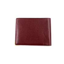 Cartier Portafoglio Pelle Bordeaux
