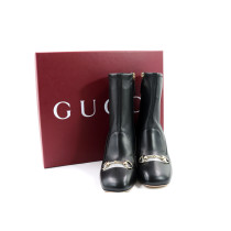 Gucci Stivaletti Pelle Nera