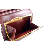 Cartier Portafoglio Pelle Bordeaux